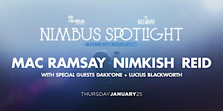 Nimbus Spotlight: Nimkish, Mac Ramsay, REID and Special Guests primary image