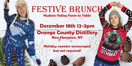 Festive Farm to Table Brunch - Hudson Valley - Holiday Sweater Party