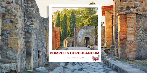 POMPEII & HERCULANEUM Virtual Tour,  2 Ancient Cities with the Same Destiny