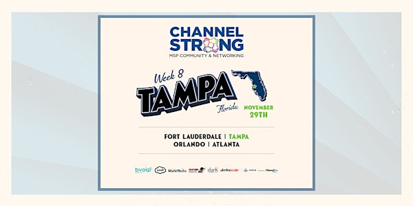 CHANNEL STRONG TOUR | Tampa, FL
