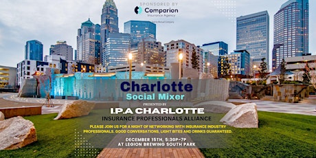 Charlotte Social Mixer sponsored by I.P.A. Charlotte
