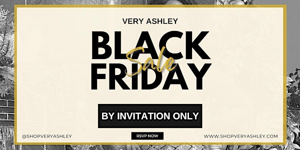Very Ashley Black Friday Sale