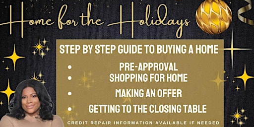 HOMEBUYERS SEMINAR: HOME FOR THE HOLIDAYS!