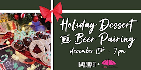 Holiday Dessert and Beer Pairing