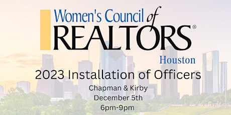2023 Women's Council of Realtors Houston Installation of Officers