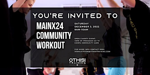 MainX24 Community Workout