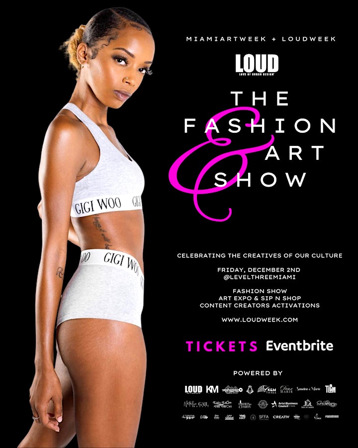 LOUD™ Week | Miami Art Week - V.I.P. Fashion & Art Show image
