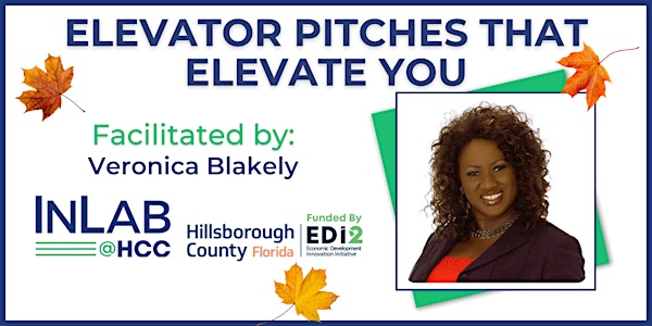 Elevator Pitches that Elevate You Virtual via Zoom