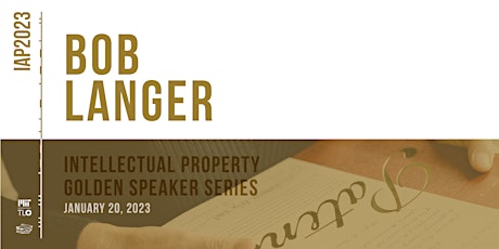 Golden Speaker Series: Bob Langer