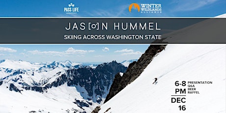Imagem principal do evento Jason Hummel: Skiing Across Washington State