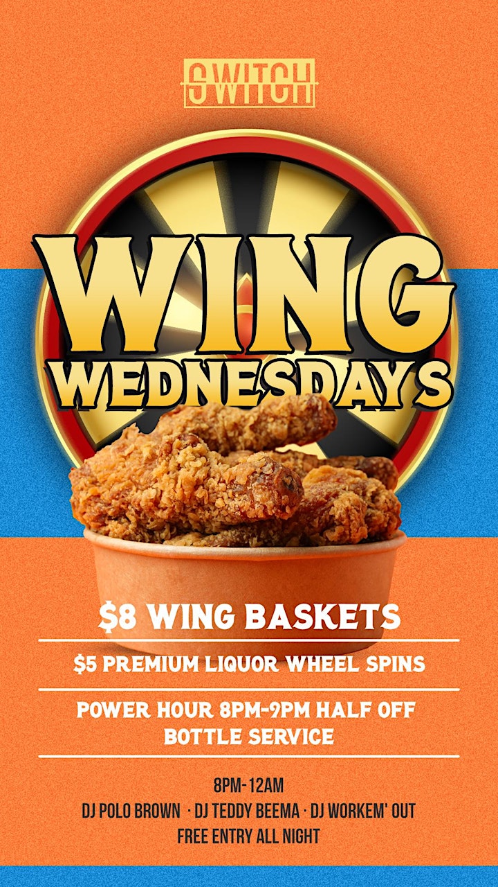 Wing Wednesday at Switch image