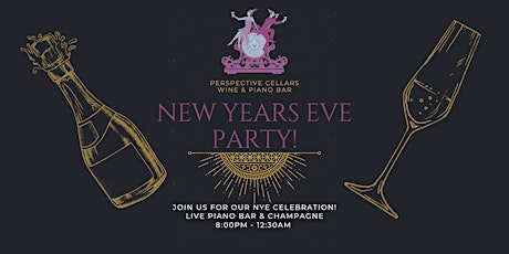 NYE Party!! Champagne & Live Piano Bar!