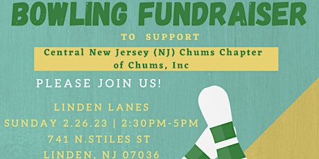 CNJ Chums Bowling Fundraiser