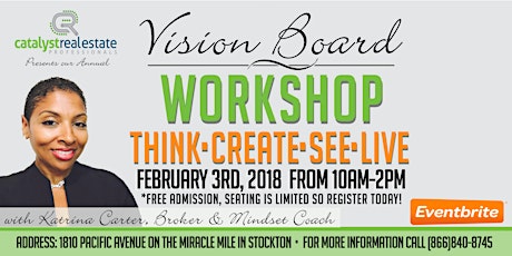 Think•Create•See•Live: Annual Vision Board Workshop with Catalyst Real Estate primary image