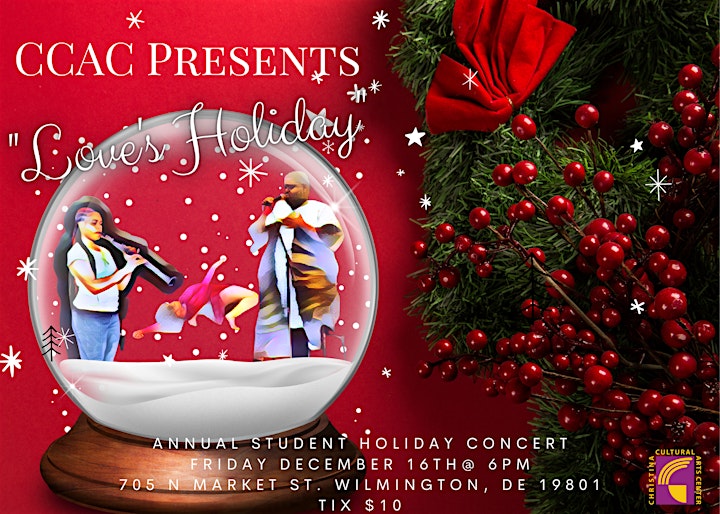 CCAC Presents "Love's Holiday"  Annual Student Holiday Concert image