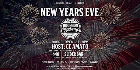 New Years' Eve Party at Bourbon Highway