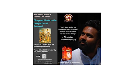 "Bhagwad Geeta  in the perspective of Swarved" organized by NAIVY
