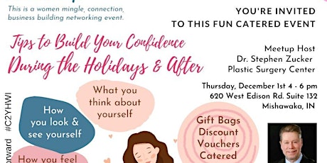 Hey Women Entrepreneurs Let's Meetup for Holiday Networking - Dec. 1