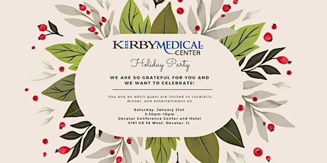 Kirby Medical Center's Employee Holiday Party