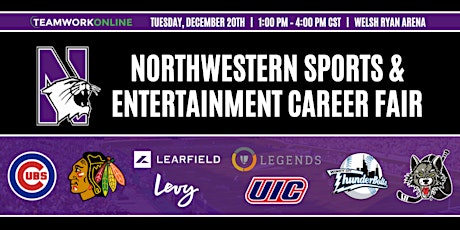 Northwestern Sports & Entertainment Career Fair (Pres. by TeamWork Online)