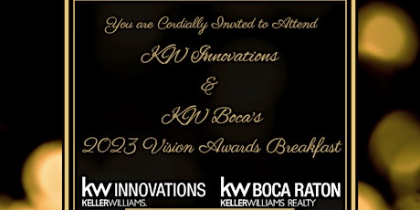 2023 Vision Awards Breakfast with KW Boynton & KW Boca Raton