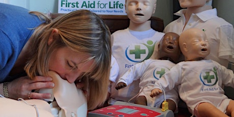 Weekday Emergency First Aid course - covering adult, child and baby, London primary image