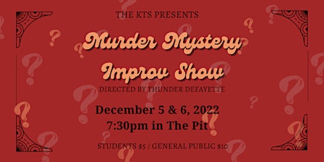 Murder Mystery Improv Show