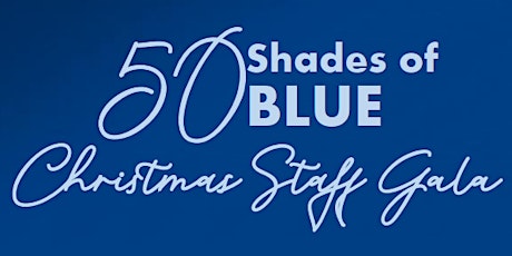 50 Shades of Blue Staff Christmas Gala