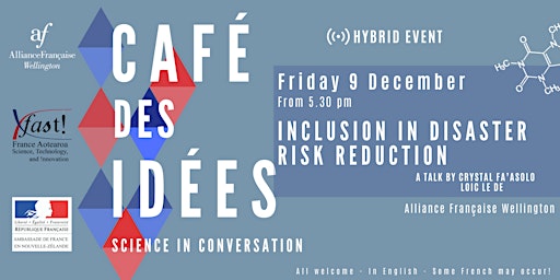 Café des Idées - Inclusion in Disaster Risk Reduction
