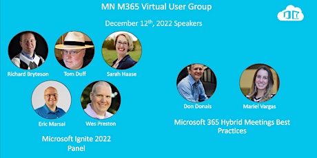 Minnesota Microsoft 365 User Group - December 2022