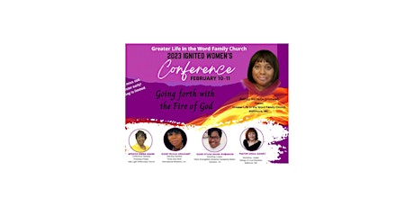 Ignited Women's Conference 2023 - Moving Forward with the Fire of God