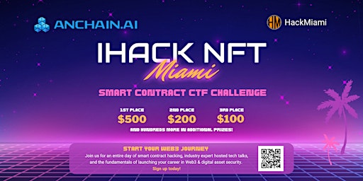 iHackNFT Miami Smart Contract CTF Challenge