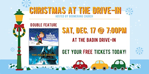 Christmas at the Drive-In // A Charlie Brown Christmas & The Polar Express