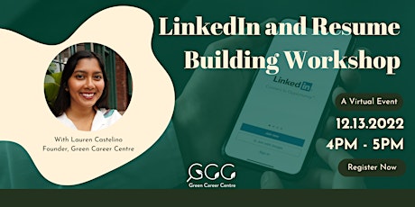 LinkedIn Profile & Resume Building Workshop