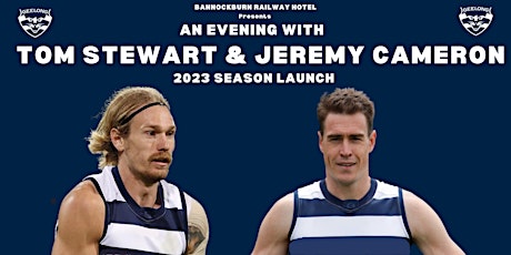 Season Launch with Tom Stewart & Jeremy Cameron