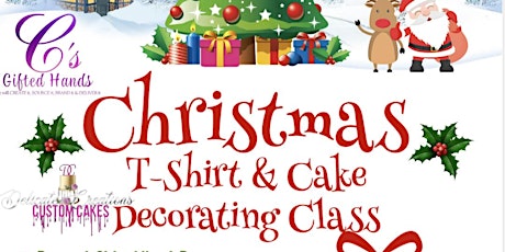 Christmas T-Shirt & Cake Decorating Class