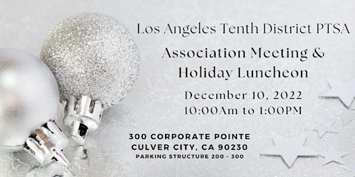 Holiday Luncheon & Association Meeting