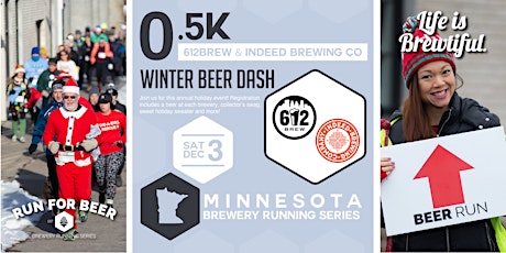 0.5k Winter Beer Dash | 2022 MN Brewery Running Series