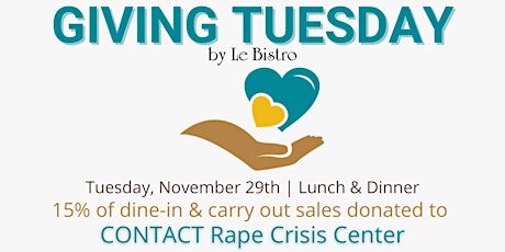 Giving Tuesday for CONTACT Rape Crisis Center