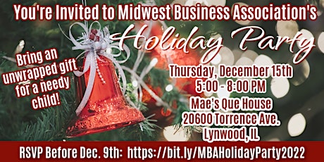 Midwest Business Association's Holiday Event