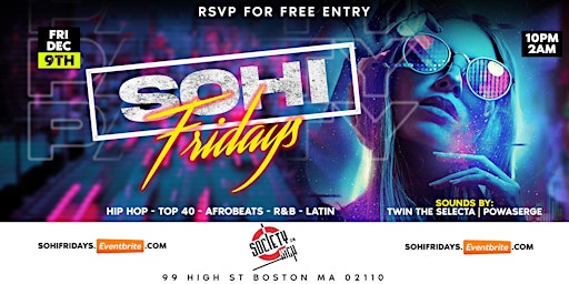 Soft opening of SOHI Fridays Get your FREE tickets now!