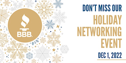 BBB Holiday Business Networking Event