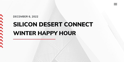 Silicon Desert Connect - Winter Happy Hour