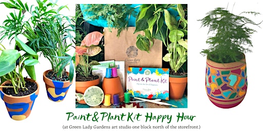 Paint & Plant Kit Happy Hour