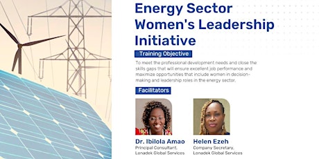 Energy Sector Leadership Women Initiative (ESWLI)  Training
