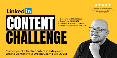 LinkedIn Content Challenge (7-Day  Interactive Training & Challenge)