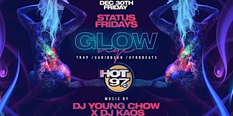 Status Fridays Presents: Pre-NYE Glow Party, Free Entry, Live Music
