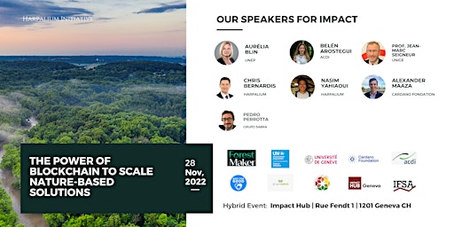 Blockchain 4 SDGs: The Power of Blockchain to Scale Nature-Based Solutions