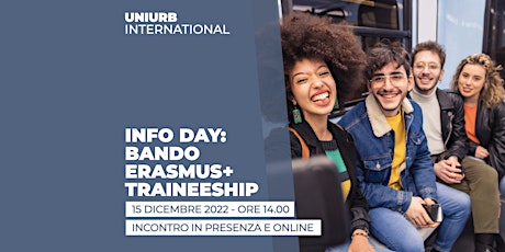 INFO DAY: BANDO ERASMUS+ TRAINEESHIP 2022/2023