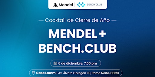Cocktail de Fin de Año - Mendel + Bench.club
